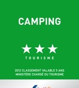 Plaque - Camping Tourisme 3 étoiles - JPG - 16.8 kb