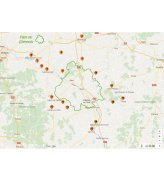Carte autour du Pays du Giennois - JPG - 226.9 ko (Nouvelle fenêtre)